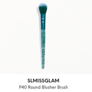 slmissglam p40 round blusher brush
